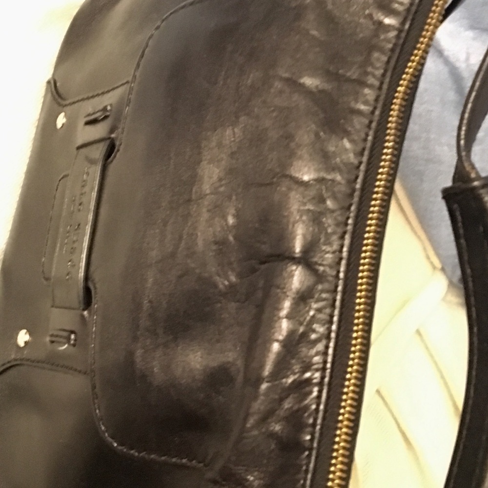 Black Leather Kate Spade bag - Picture 6 of 8